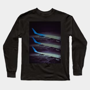 Flight Tracker Air Traffic Aircraft Long Sleeve T-Shirt